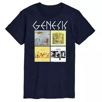 Мужская футболка Genesis Album Grid Licensed Character