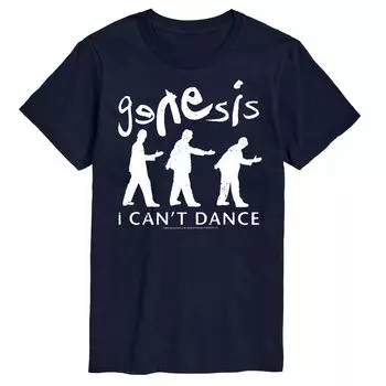 Мужская футболка Genesis I Can't Dance Licensed Character