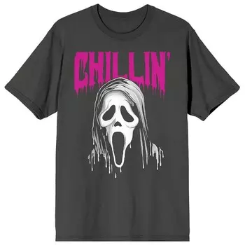 Мужская футболка Ghostface Chillin Licensed Character, серый