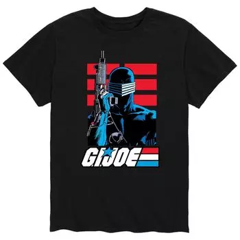 Мужская футболка GI Joe Snake Eyes Pose Licensed Character