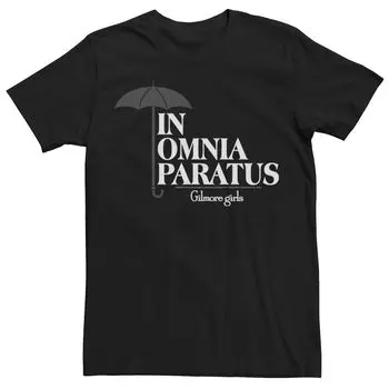 Мужская футболка Gilmore Girls In Omnia Paratus Licensed Character