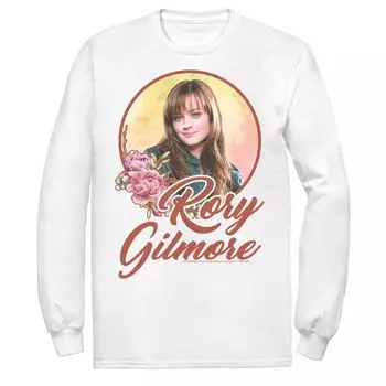 Мужская футболка Gilmore Girls с портретом Рори Гилмор Licensed Character, белый
