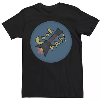 Мужская футболка-гитара Cartoon Network Steven Universe Cool Dad Licensed Character