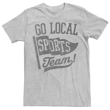 Мужская футболка Go Local Sports Team Licensed Character, цвет Athletic Heather