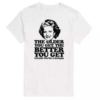 Мужская футболка Golden Girls Old You Get Banana Licensed Character