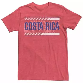 Мужская футболка Gonzales Costa Rica с текстовым наложением Licensed Character