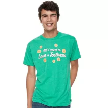 Мужская футболка Gonzales Hispanic Heritage Love & Tostones Licensed Character, цвет Kelly Heather