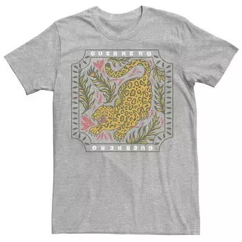 Мужская футболка Gonzales Hispanic Heritage в рамке Jaguar Licensed Character, цвет Athletic Heather