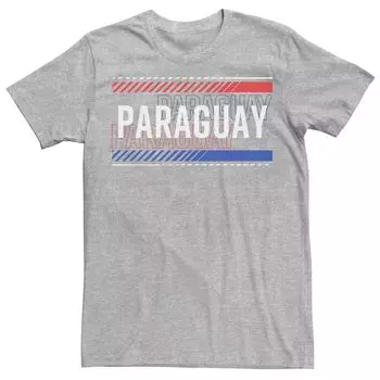Мужская футболка Gonzales Paraguay с текстовым наложением Licensed Character