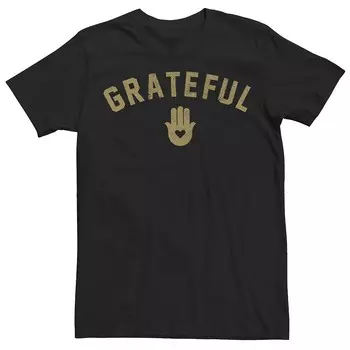 Мужская футболка Grateful Healing Heart Hand Hand Tee Licensed Character, черный