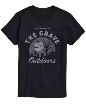 Мужская футболка Grave Outdoors Classic Fit AIRWAVES, черный