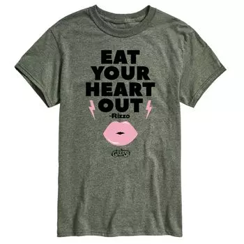 Мужская футболка Grease Eat Your Heart Out Lips Licensed Character