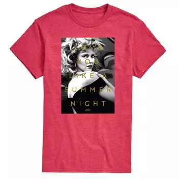 Мужская футболка Grease Love You Summer Night Licensed Character