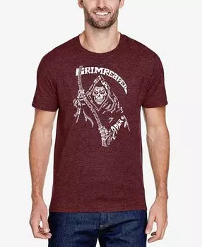 Мужская футболка grim reaper premium blend word art LA Pop Art