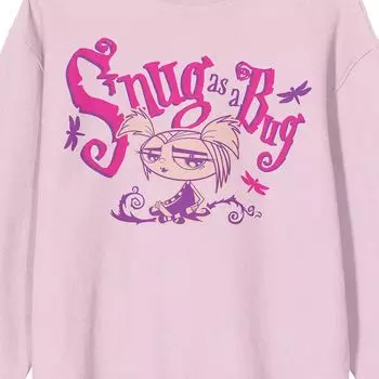 Мужская футболка Growing Up Creepie с длинными рукавами и рисунком "Snug as a Bug" Licensed Character