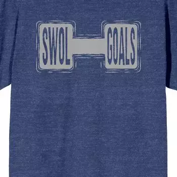 Мужская футболка Gym Culture Swol Goals Licensed Character