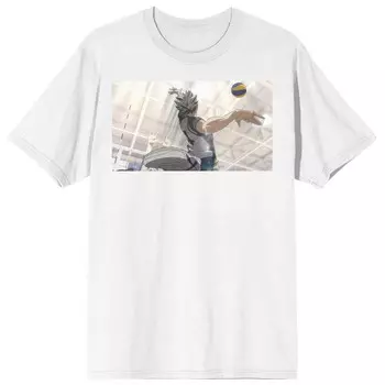 Мужская футболка Haikyu Bokuto Licensed Character, черный