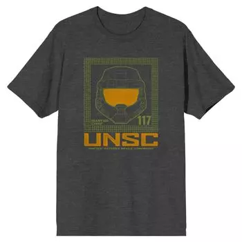 Мужская футболка Halo Infinite UNSC 117 Licensed Character