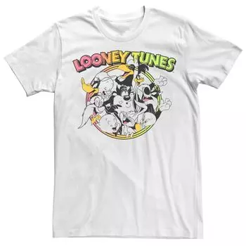 Мужская футболка Happy Friends Looney Tunes Licensed Character