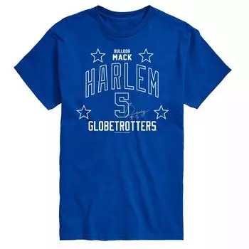 Мужская футболка Harlem Globetrotters Bulldog Mack 5 Licensed Character