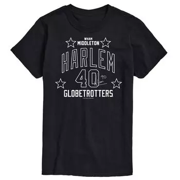 Мужская футболка Harlem Globetrotters Wham Middleton 40 Licensed Character