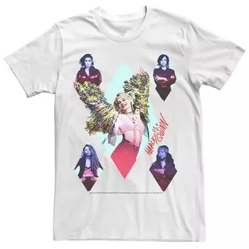 Мужская футболка Harley Quinn: Birds of Prey Queen Of Diamonds Licensed Character