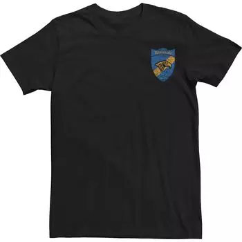 Мужская футболка Harry Potter Ravenclaw Shield с левой стороны груди Licensed Character