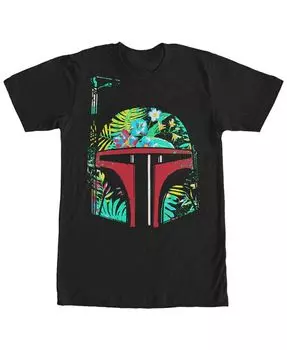 Мужская футболка Hawaiin Boba с короткими рукавами и круглым вырезом Fifth Sun, черный