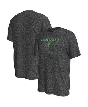 Мужская футболка Heather Black Liverpool RLGD Performance Nike, черный