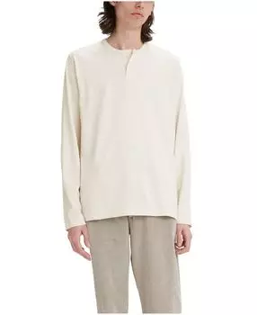 Мужская футболка henley стандартной посадки с длинным рукавом Levi's, мульти