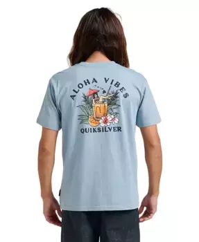 Мужская футболка Hi Aloha Vibes Quiksilver, синий