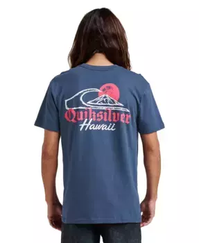 Мужская футболка Hi Island Times Quiksilver, синий