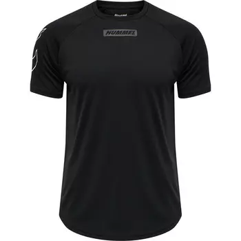 Мужская футболка Hmlte Topaz для тренинга HUMMEL, цвет schwarz
