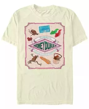Мужская футболка Honey Dukes с коротким рукавом и круглым вырезом Fifth Sun, коричневый/бежевый