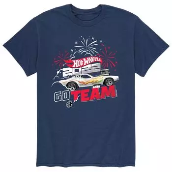Мужская футболка Hot Wheels Go Team Licensed Character