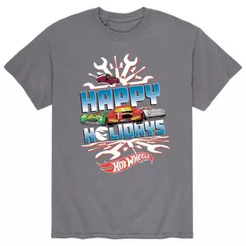 Мужская футболка Hot Wheels "Happy Holidays" Licensed Character