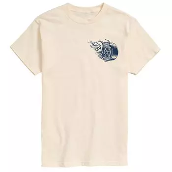 Мужская футболка Hot Wheels On Fire Licensed Character