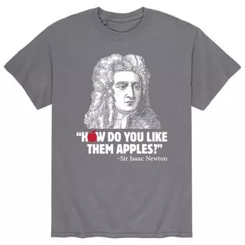 Мужская футболка How Apples Newton Licensed Character