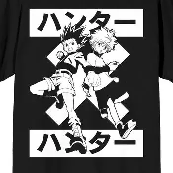 Мужская футболка Hunter x Hunter Gon and Killua Licensed Character