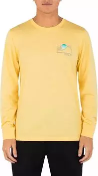 Мужская футболка Hurley с длинным рукавом на каждый день The Great Outdoors