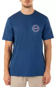 Мужская футболка Hurley Whirlpool на каждый день, цвет Submarine