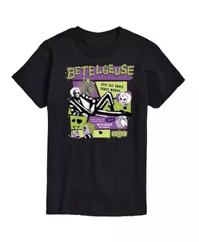 Мужская футболка Hybrid Apparel Beetlejuice Betelgeuse AIRWAVES, черный