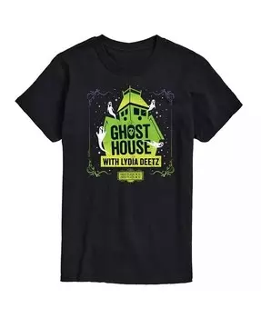 Мужская футболка Hybrid Apparel Beetlejuice Ghost House AIRWAVES, черный