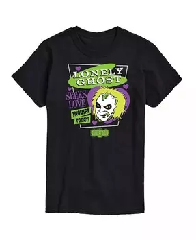Мужская футболка Hybrid Apparel Beetlejuice Lonely Ghost AIRWAVES, черный