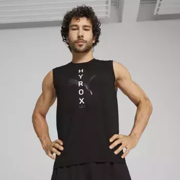 Мужская футболка HYROX x PUMA Always On Cloudspun Tank Puma, чёрный