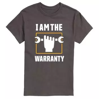 Мужская футболка I Am The Warranty Licensed Character