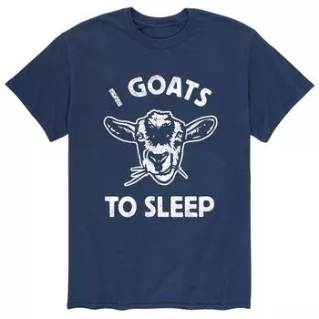Мужская футболка I Goats To Sleep Licensed Character