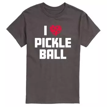 Мужская футболка I Love Pickleball Licensed Character