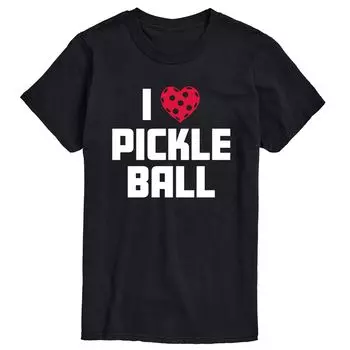 Мужская футболка I Love Pickleball Licensed Character