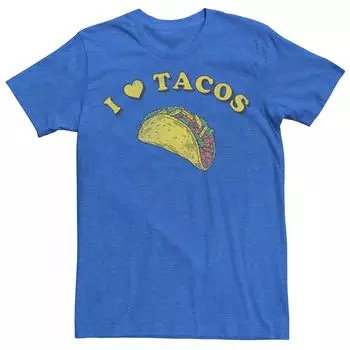 Мужская футболка I Love Tacos Licensed Character